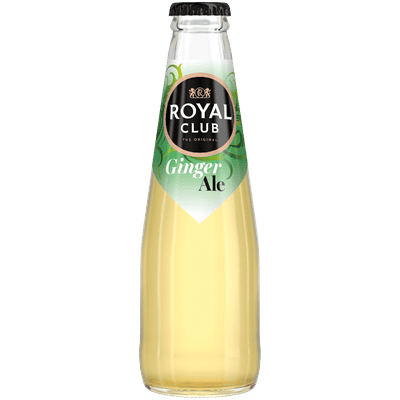 Bottle of Royal Club Ginger Ale at Shisha Lounge Nijmegen.